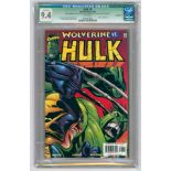 HULK #8-(November 1999)-Graded 9.4 by CGC. Hulk vs Wolverine. Erik Larsen story, Ron Garney