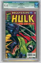 HULK #8-(November 1999)-Graded 9.4 by CGC. Hulk vs Wolverine. Erik Larsen story, Ron Garney