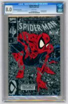 SPIDER-MAN #1 – (Aug. 1990 Marvel) – GRADED 8.0 by CGC – Lizard appearance. Todd McFarlane story,