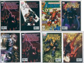 THE NEW AVENGERS range of comics, to include; #1 (x2), #2, #3, #4, #5 & #6. Plus, THE AVENGERS #198.