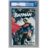 BATMAN #612-(April 2003)- Graded NM/MT 9.8 by CGC. Superman appearance. Direct Sales have "Black &