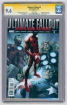 ULTIMATE FALLOUT #4 - (Oct 2011, Marvel) - GRADED 9.6 by CGC- First appearance of the new Spider-Man
