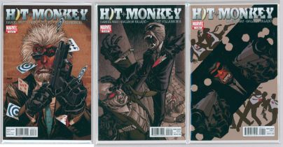HIT MONKEY - (Marvel Limited Series, 2010) all three issues. (3)