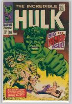 THE INCREDIBLE HULK #102 (Apr 1967, Marvel) - Key Issue: Titled Series starts again. Big Premiere