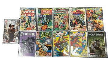 MARVEL, small range of various Marvel titles to include; Captain America #186 & #360, Iron Fist #22,