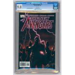 NEW AVENGERS #1 – (Jan. 2005 Marvel Comics) – GRADED 9.8 by CGC – Signed by Paul Jenkins on 11/22/