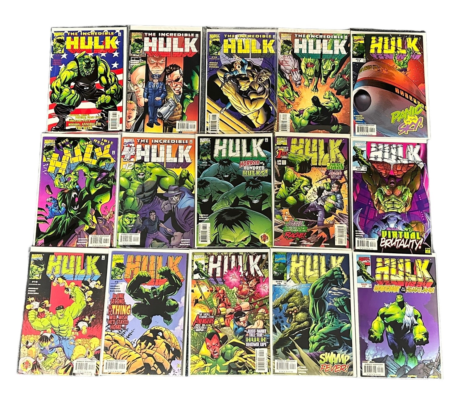 THE INCREDIBLE HULK comics, numbers, 1, 2, 3, 4, 5, 6, 7, 9, 10, 11, 12, 13, 14, 15, 16, 17, 18, 19, - Image 2 of 4