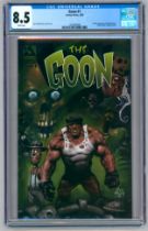 THE GOON #1-(March 1999)- Graded 8.5 by CGC. 1st full appearance of Zombie Priest, Joey the Ball,
