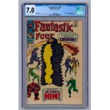 FANTASTIC FOUR #67-(October 1967)-Graded 7.0 by CGC. Origin and 1st appearance of Him (Warlock) in