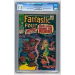 FANTASTIC FOUR #66 – (Sep. 1967 Marvel Comics) – GRADED 7.5 by CGC – 2 part origin of Him (