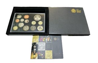 2010 UK proof coin set of 13 coins by The Royal Mint, in case of issue with booklet.