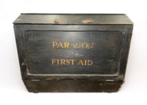 Paragon ARP First Aid Case No 6 with most of the original contents in original boxes and bottles.