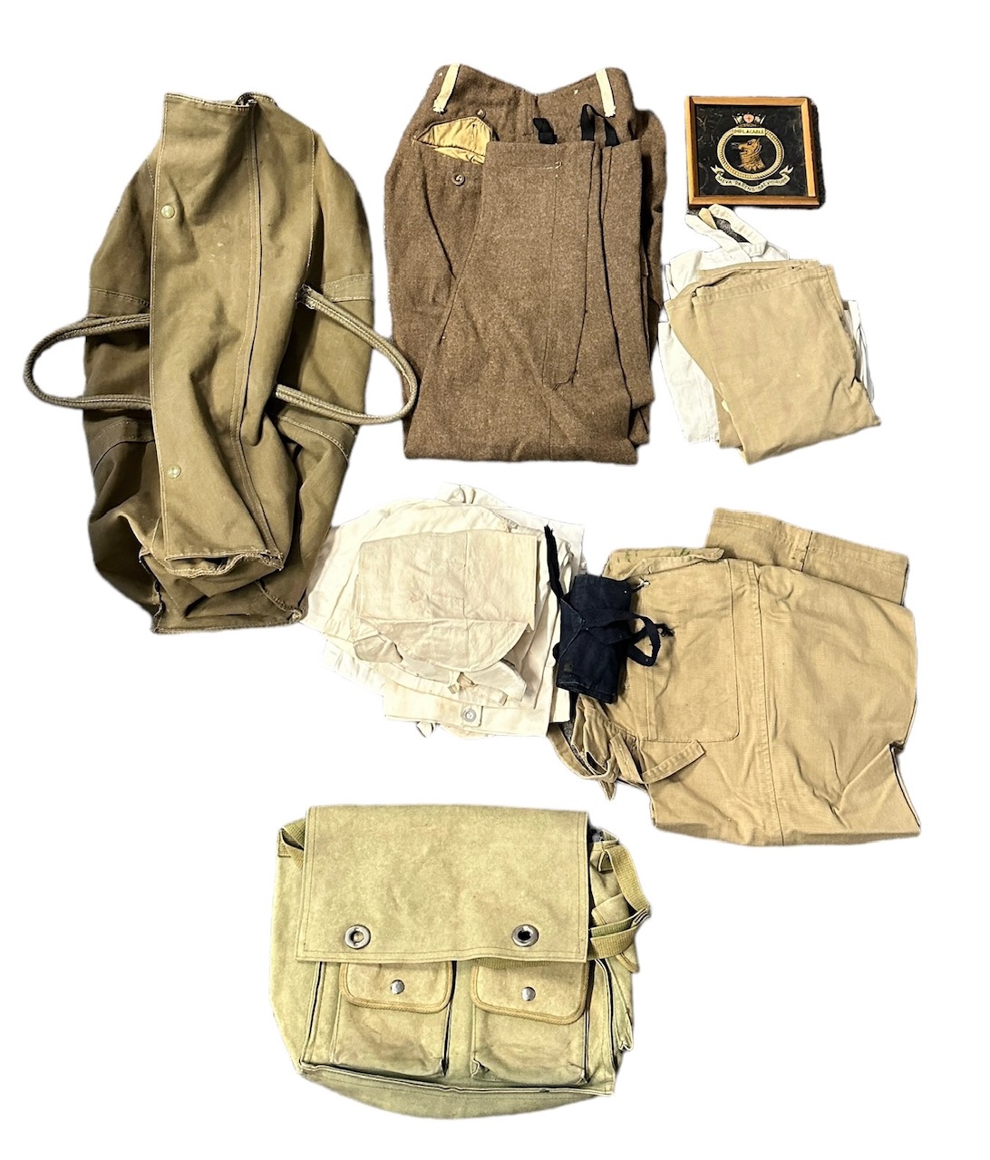 Two Military Kit Bags With Various Uniforms. - Image 2 of 4