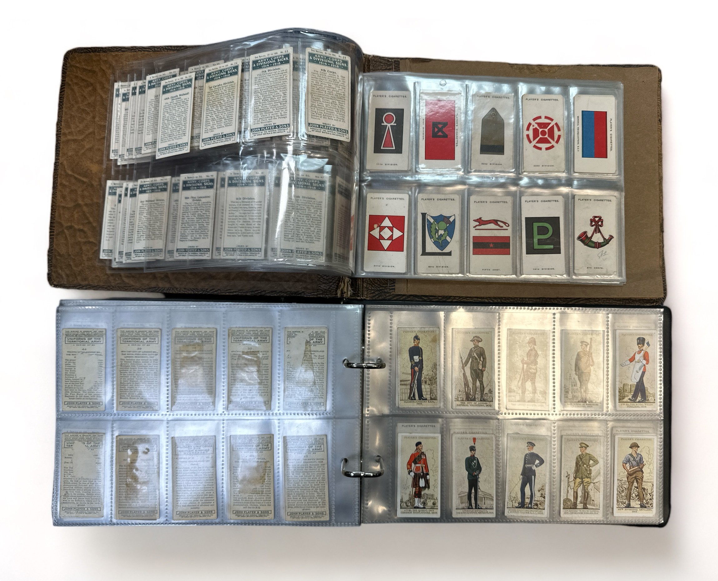 Range of complete and part military cigarette card sets with Player Army, Corps & Divisional Signs - Image 2 of 4