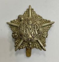 Machine Gun Guards cap badge circa 1917-18