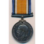 First World War - British War Medal to 291211 Pte A. Payne Glouc R. nearly extremely fine.