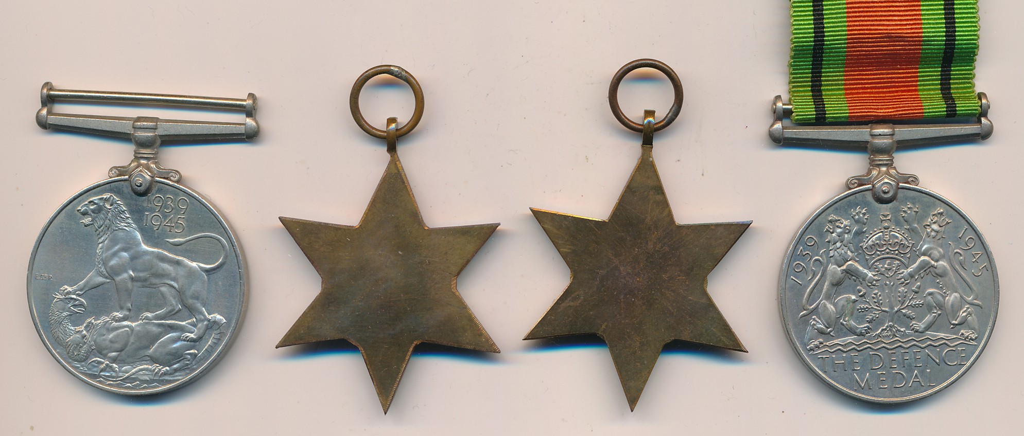 Second World War - Medal group to include; 1939-1945 Star, Africa Star, Defence Medal and War - Image 2 of 3