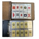 Range of complete and part military cigarette card sets with Player Army, Corps & Divisional Signs