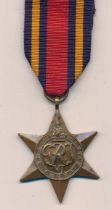 Second World War - Burma Star named on back to "02366 B.T. Cook Mehnga, I.S.C."