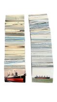 Collection of 1000 colour maritime photographs depicting merchant navy vessels including cargo