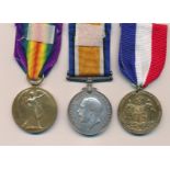First World War – British War & Victory Medal pair awarded to SE- 28212 PTE T. B. PARKES. A. V. C.
