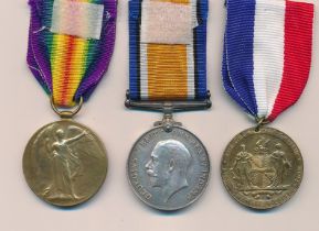 First World War – British War & Victory Medal pair awarded to SE- 28212 PTE T. B. PARKES. A. V. C.