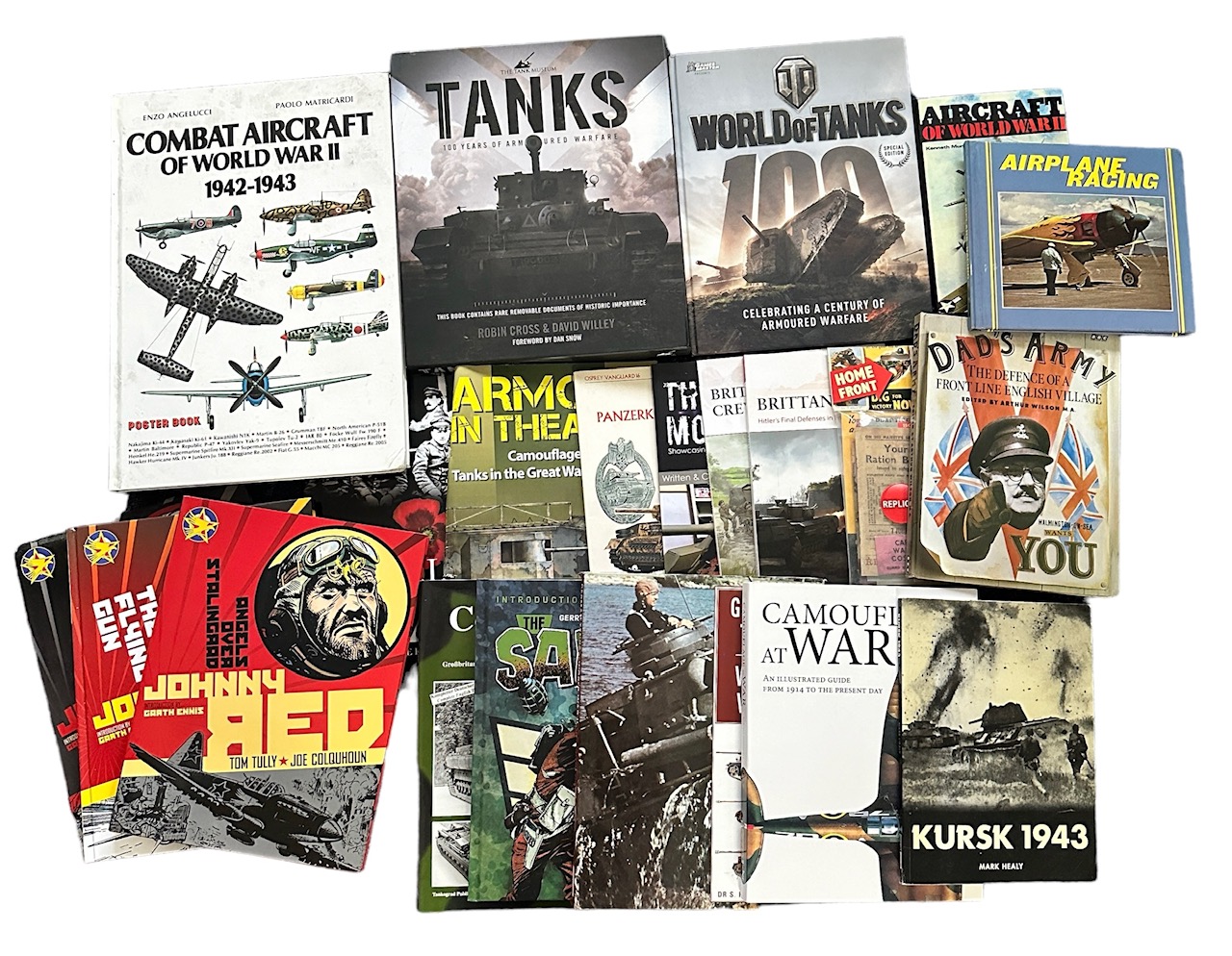 Collection Of Military Reference Books & Magazines