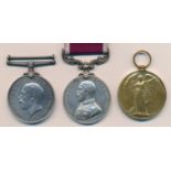 First World War - Three medals to include; First World War Medal, Victory Medal to 13143 W.O. Cl 2