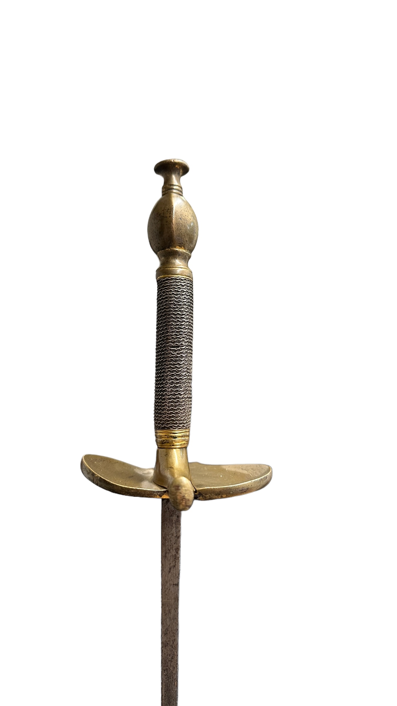 Victorian 1796 pattern dress sword, hinged brass guard with thin chain hilt. Blade marked for ‘ - Image 11 of 11