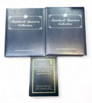 Statehood Quarters Collection by The Postal Commemorative Society in two albums and a booklet