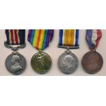 First World War – First World War Medal Group awarded to 306824 PTE J. COX. R. WAR. R. Including