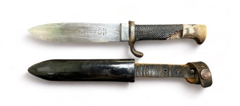 Third Reich, Second World War Third Reich Nazi German Hitler Youth knife / dagger. The dagger having