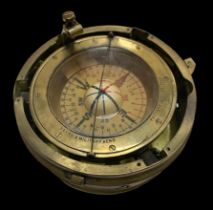 Compass, a good early 20th Century Naval and Military Aero Compass Pattern 200, No. 1488, by Whyte