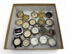 Twenty watch heads - untested