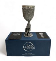 Boxed Royal Selangor Lord of the Rings Pewter Goblet - Shelob