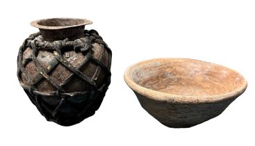 Mexico, Pre-Columbian America, Mexico & Inida Oil Jar