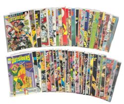 DC Comics The Outsiders 1986/87 Numbers 2 through to 28, 21 missing. Outsiders Special no1 1987.