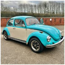 This is a very loved and well kept Turquoise VW Beetle. First registered in March 1971, BWD 303J,
