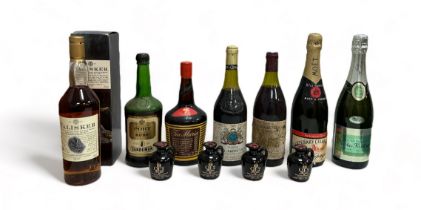 A small group of vintage wines, champagnes and whiskeys including Talisker 'The only single malt