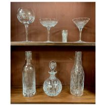 Cumbria Crystal, range of Cumbria Crystal drinking vessels, to include, Gin Glass (20.5cm), Cocktail