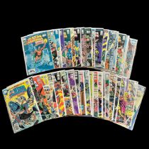 DC Comics All Star Squadron: Numbers 2 through to 65 (42) several numbers missing from run please