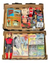 1960s onwards Captain Scarlet TV collection, generally excellent in good plus boxes, with