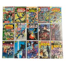 Range of Marvel Comics to include. Nick Fury and his Agents of Shield (5) Nos 1, 2, 3, 4, 5, 1973,