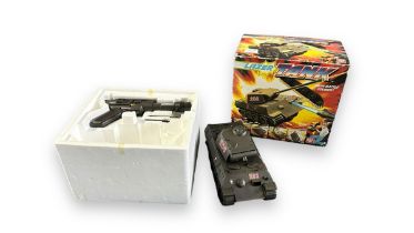 Bandai (Japan) 1987 Lazer Tank No. 08701, generally excellent in good plus box and polystyrene