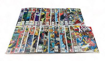 Selection of Marvel Comic Titles to include The Uncanny X-Men 1980s Nos 155, 170, 19, 239, 20,