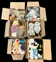 Teddy Bear and soft toy collection, generally excellent to good, with Bear Factory (4), Bagpuss,