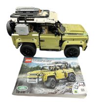 Lego Technic Land Rover Defender (2020 model) No. 42110, generally excellent built example with