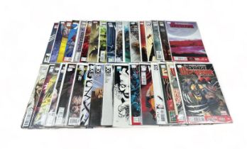 Selection of Marvel Wolverine Titles see pictures. All 34 comics bagged & boarded, NM.