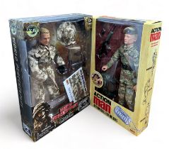 Action Man Soldier De Luxe (2022) including SA80 rifle, sight and Bergen, plus World Peacekeepers