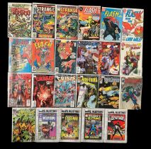 Selection of Marvel Comic Titles to include: Strange Tales 1970s Nos 170, 186, 187: The Flash